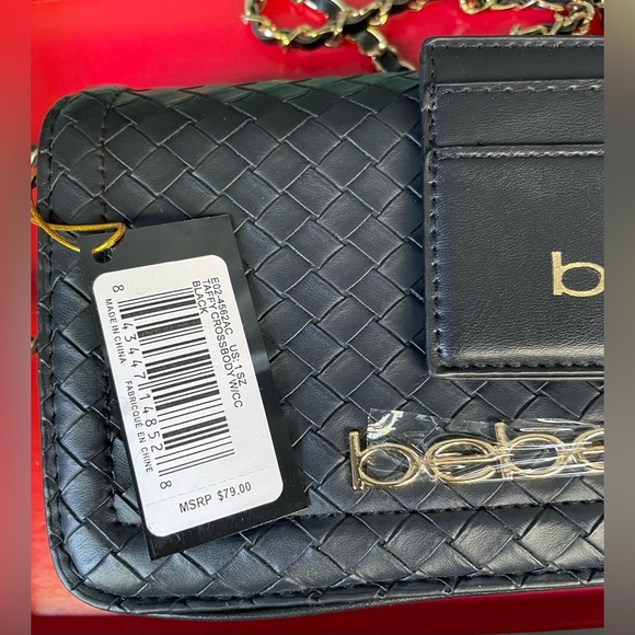 Bebe Crossbody Bag,Bebe Bag,Bebe Black Crossbody Bag - Picture 14 of 16